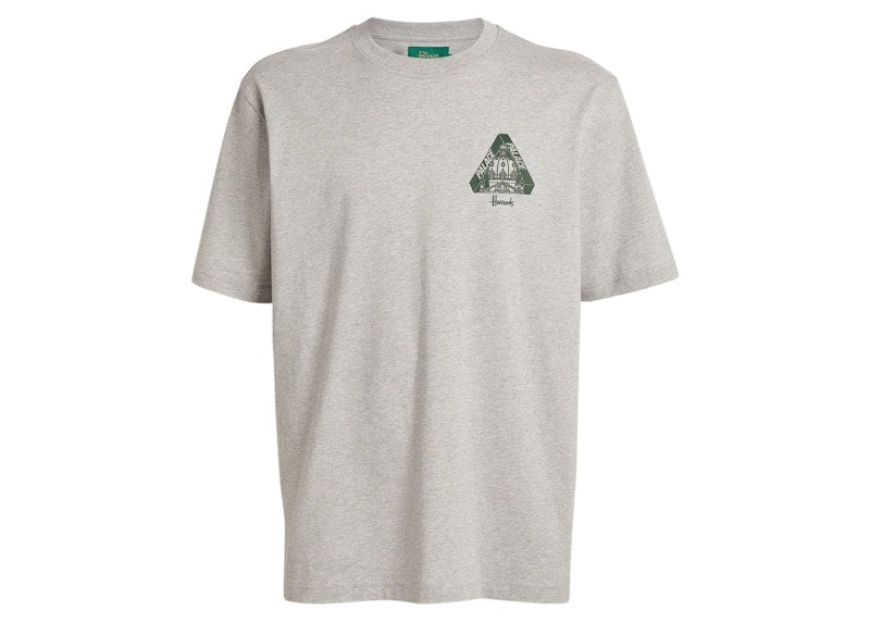 Palace x Harrods Logo T-shirt Grey