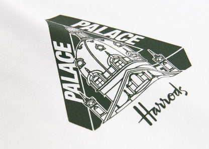 Palace x Harrods Logo T-shirt White
