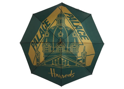 Palace x Harrods Umbrella Green