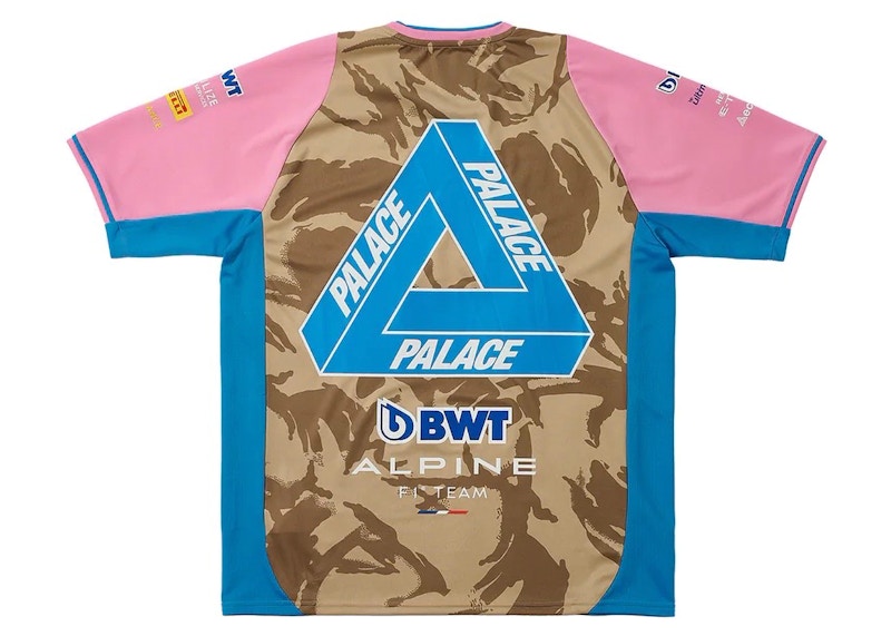 Palace x Kappa For Alpine Driver Jersey Desert Camo