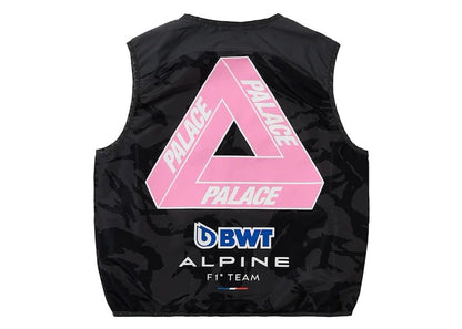 Palace x Kappa For Alpine Pit Vest Bodywarmer Night Desert Camo