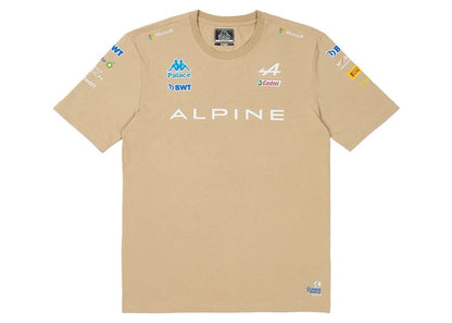 Palace x Kappa For Alpine T-shirt Tan