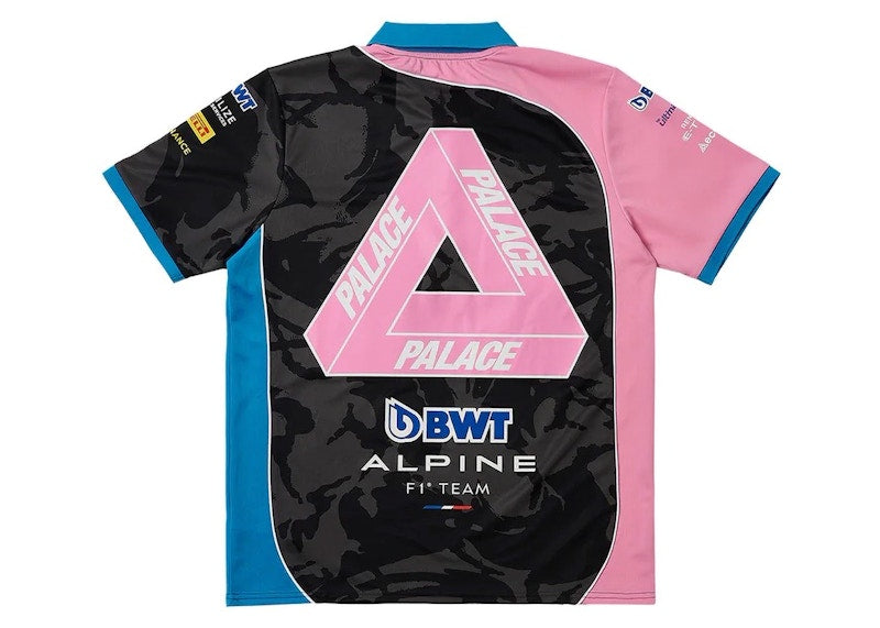Palace x Kappa For Alpine Tech Polo Night Desert Camo