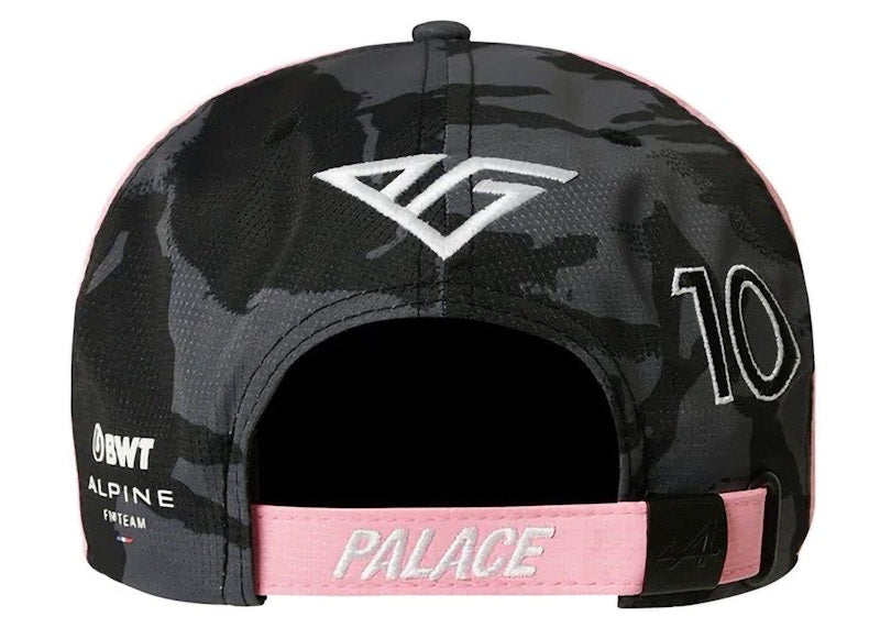 Palace x Kappa New Era For Alpine 9Fifty Curved Brim Pit Gasly Cap Night Desert Camo