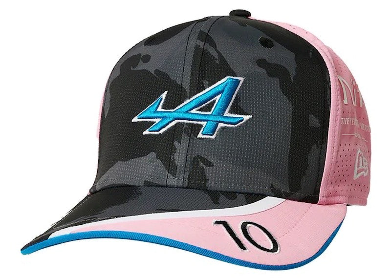 Palace x Kappa New Era For Alpine 9Fifty Curved Brim Pit Gasly Cap Night Desert Camo