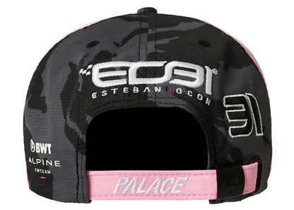 Palace x Kappa New Era For Alpine 9Fifty Curved Brim Pit Ocon Cap Night Desert Camo