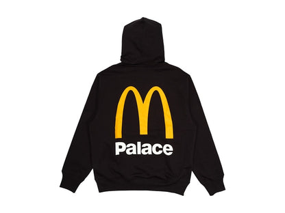 Palace x McDonald's Logo Hood Black