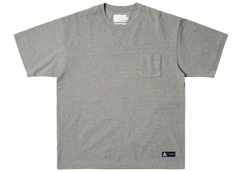 Palace x Nanamica Pocket T-Shirt Heather Grey
