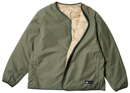 Palace x Nanamica Reversible Down Cardigan Sage Green