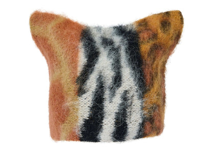 Palace x Needles Hairy Square Beanie Multi Animal