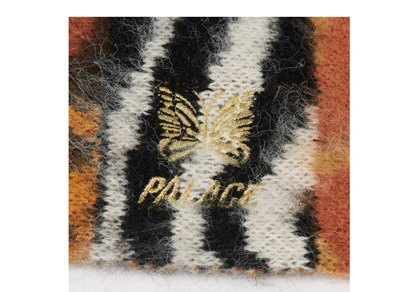 Palace x Needles Hairy Square Beanie Multi Animal