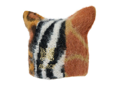 Palace x Needles Hairy Square Beanie Multi Animal