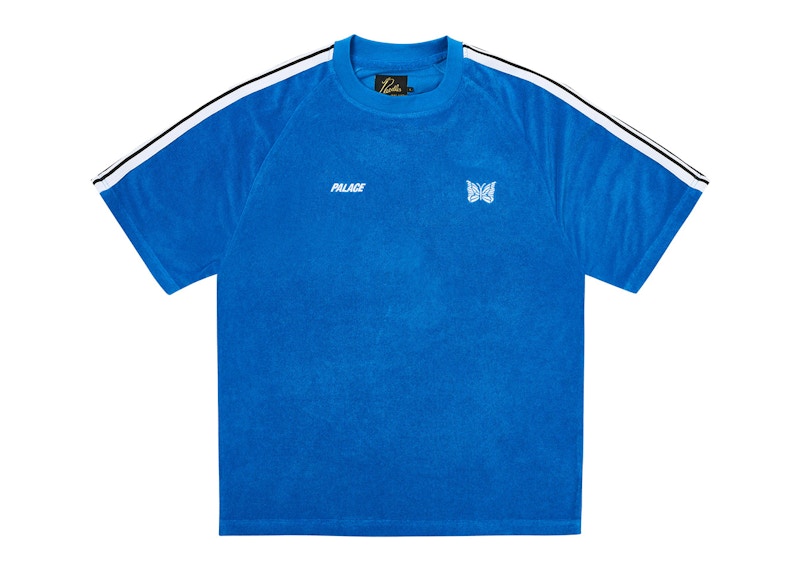 Palace x Needles Towelling T-Shirt Blue