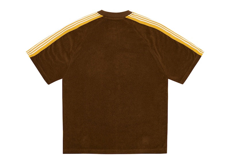 Palace x Needles Towelling T-Shirt Brown
