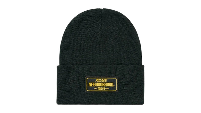 Palace x Neighborhood Beanie Black