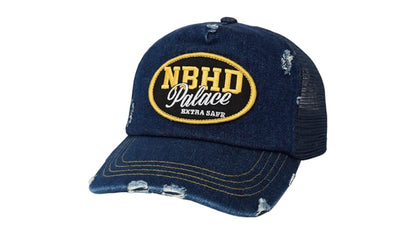 Palace x Neighborhood Mesh Trucker Blue Denim
