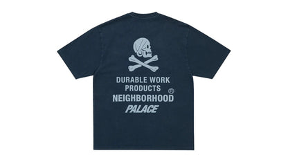 Palace x Neighborhood Pocket T-Shirt Indigo
