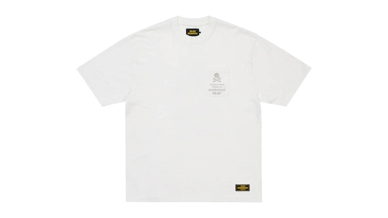 Palace x Neighborhood Pocket T-Shirt White