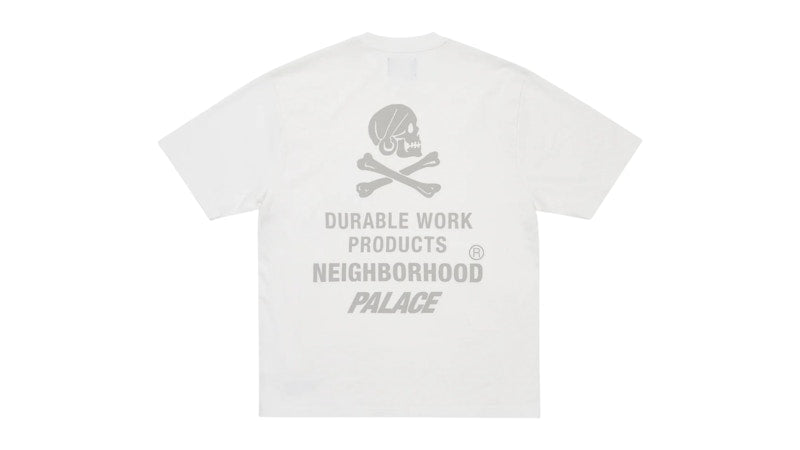 Palace x Neighborhood Pocket T-Shirt White