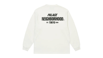 Palace x Neighborhood Waffle Jersey White