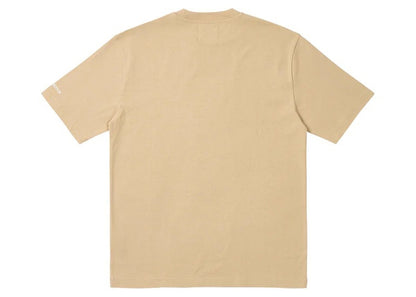 Palace x New Balance Logo T-Shirt Tan
