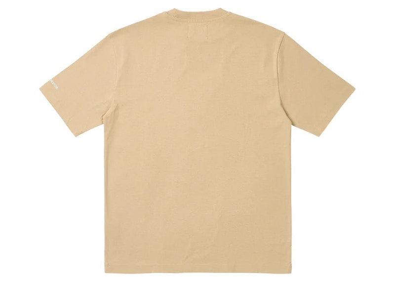 Palace x New Balance Logo T-Shirt Tan