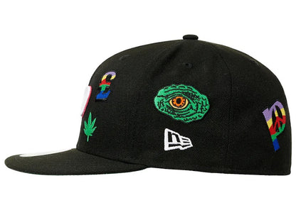 Palace x New Era Jesus 59Fifty Fitted Hat Black