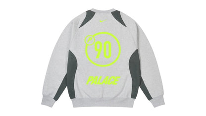 Palace x Nike Total P90 Crew Grey Marl