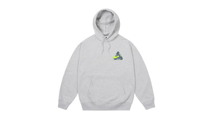 Palace x Nike Tri Swoosh Hood Grey Marl