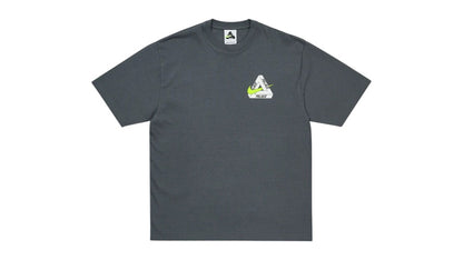 Palace x Nike Tri Swoosh T-Shirt Charcoal