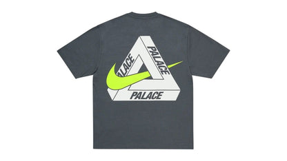 Palace x Nike Tri Swoosh T-Shirt Charcoal