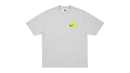 Palace x Nike Tri Swoosh T-Shirt Grey Marl