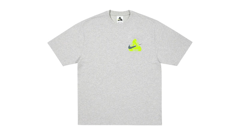 Palace x Nike Tri Swoosh T-Shirt Grey Marl