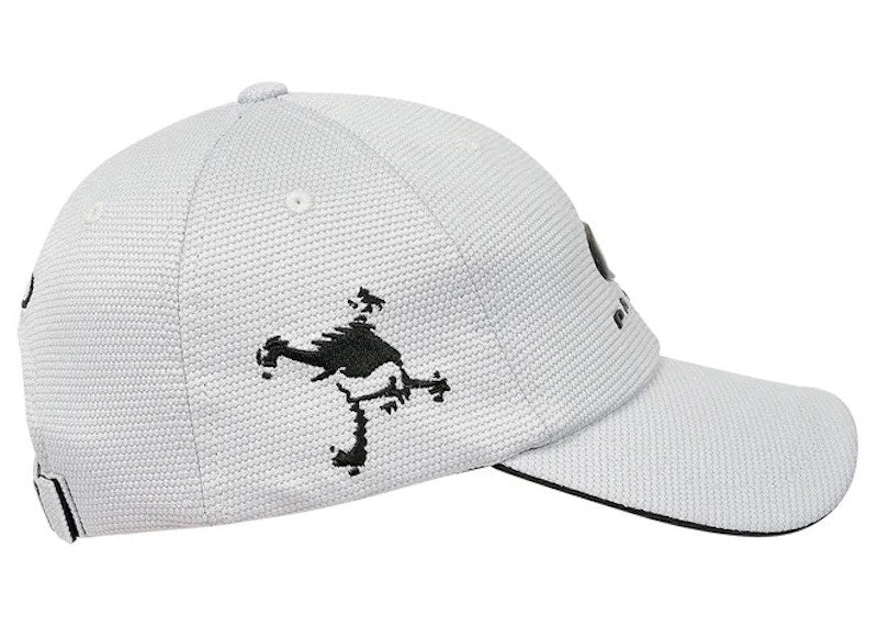 Palace x Oakley 6-Panel Silver/Black