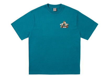 Palace x Oakley T-Shirt (FW24) Petrol