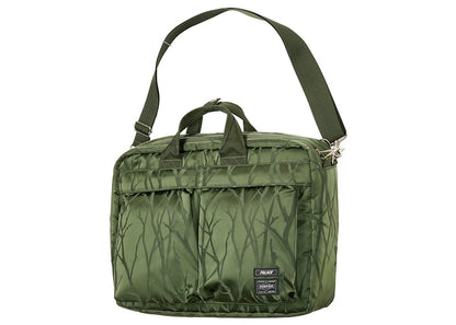 Palace x Porter 3 Way Briefcase Olive/Jacquard