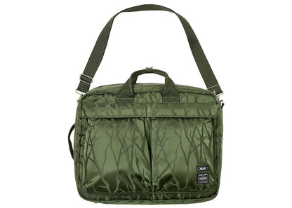 Palace x Porter 3 Way Briefcase Olive/Jacquard