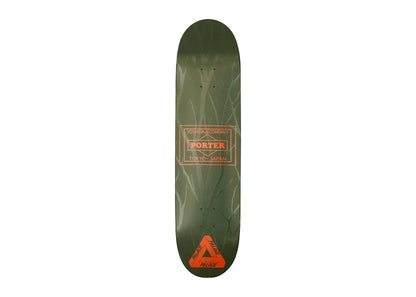Palace x Porter 8.375 Skateboard Deck Olive
