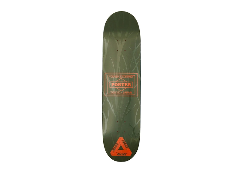 Palace x Porter 8.375 Skateboard Deck Olive