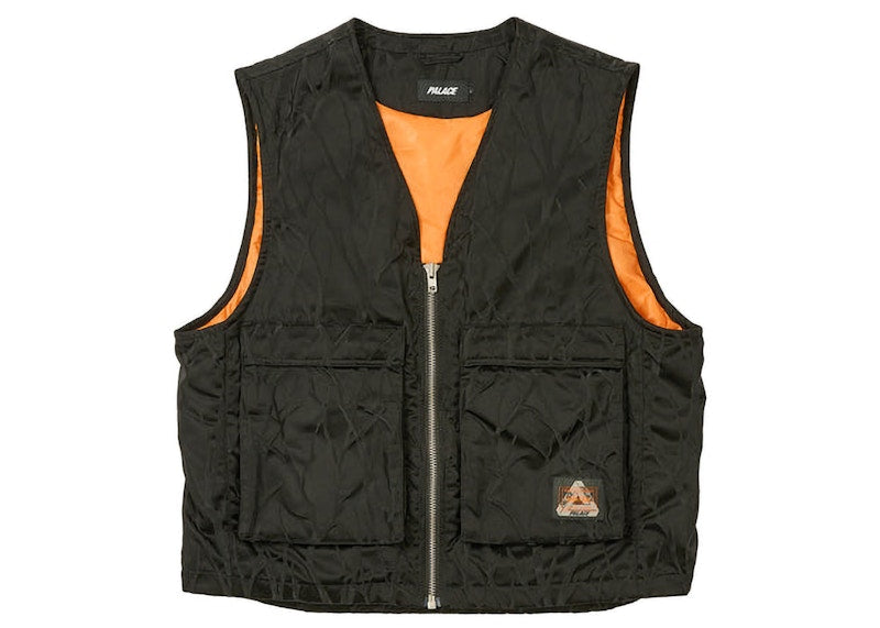 Palace x Porter Field Vest Black/Jacquard