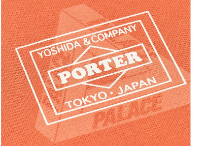 Palace x Porter Logo Hood Orange