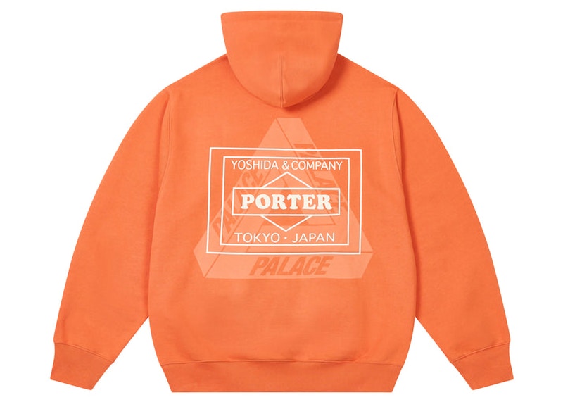 Palace x Porter Logo Hood Orange