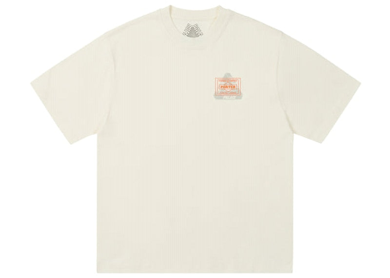 Palace x Porter Logo T-Shirt White