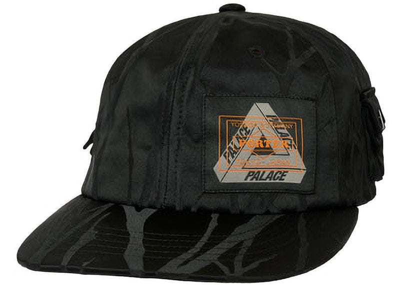 Palace x Porter Pocket 6-Panel Black/Jacquard