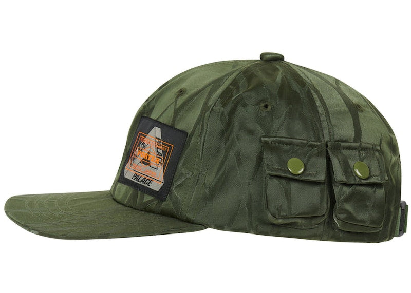 Palace x Porter Pocket 6-Panel Olive/Jacquard