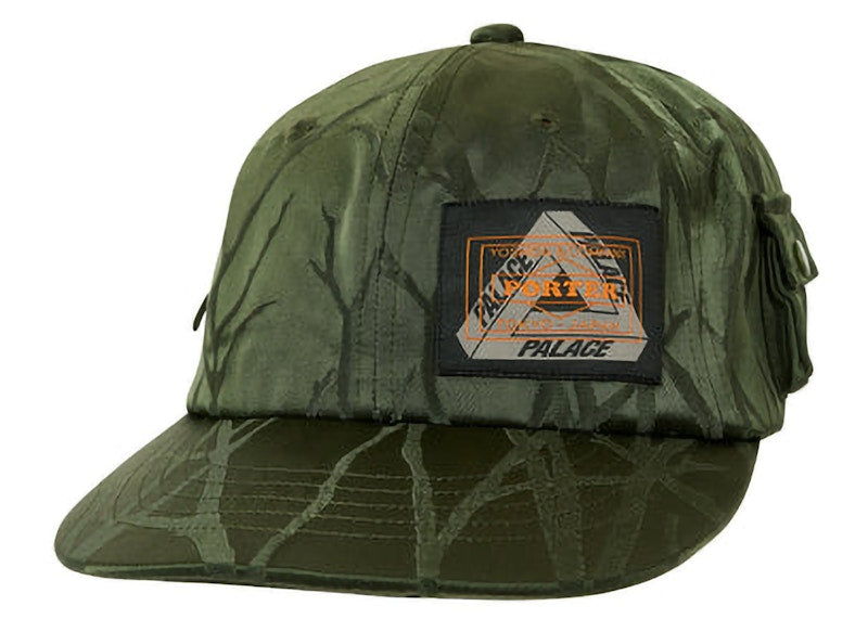 Palace x Porter Pocket 6-Panel Olive/Jacquard