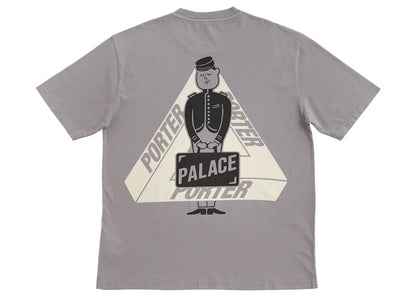 Palace x Porter Tri Ferg Bell Boy T-Shirt Grey