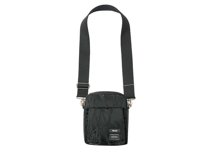 Palace x Porter Vertical Shoulder Bag Black/Jacquard