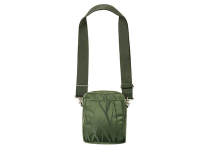 Palace x Porter Vertical Shoulder Bag Olive/Jacquard