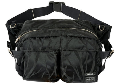 Palace x Porter Waist Bag Black/Jacquard